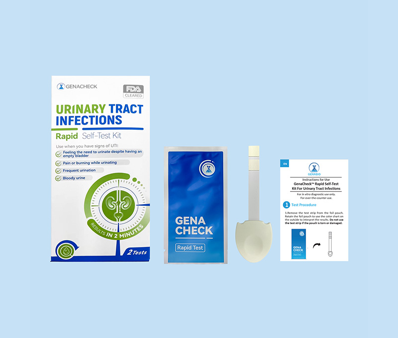 GenaCheck™ Rapid SelfTest Kit For Urinary Tract Infections Infectious Diseases Genabio