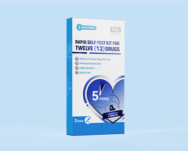 GenaCheck™ Rapid Self-Test Kit for Twelve (12) Drugs