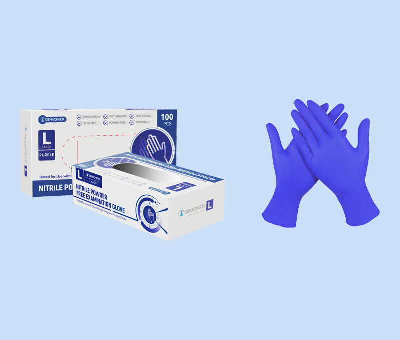 GenaCheck™ Nitrile Powder Free Examination Glove Tested for Use with