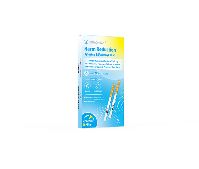 GenaCheck® Harm Reduction Xylazine & Fentanyl Test