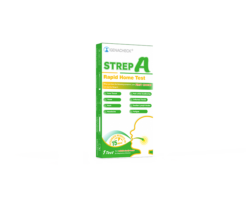 GenaCheck® Strep A Rapid Home Test
